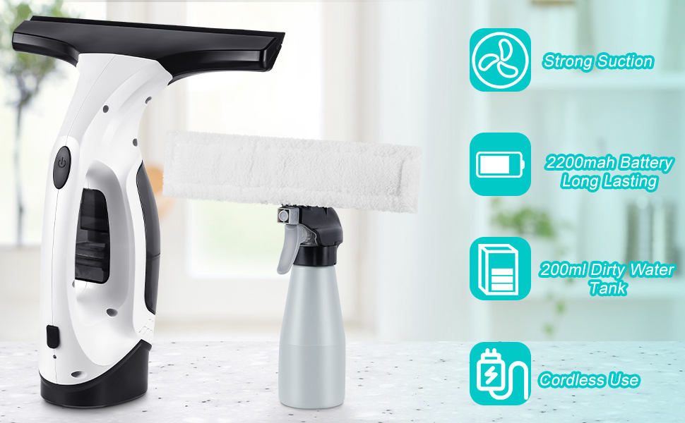 Rodo de aspirador de pó sem fio