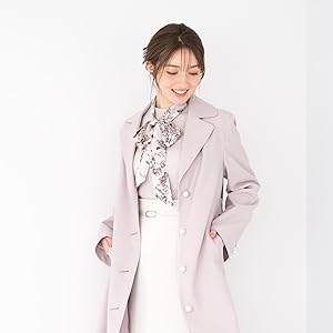 Amazon | [ミッシュマッシュ] コート MM418603 PINK S