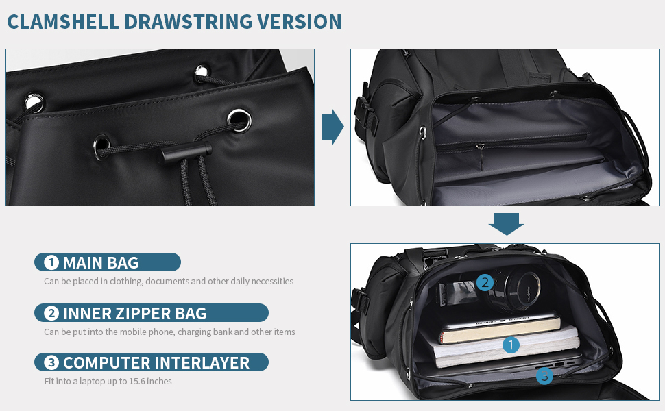 casual backpack for men