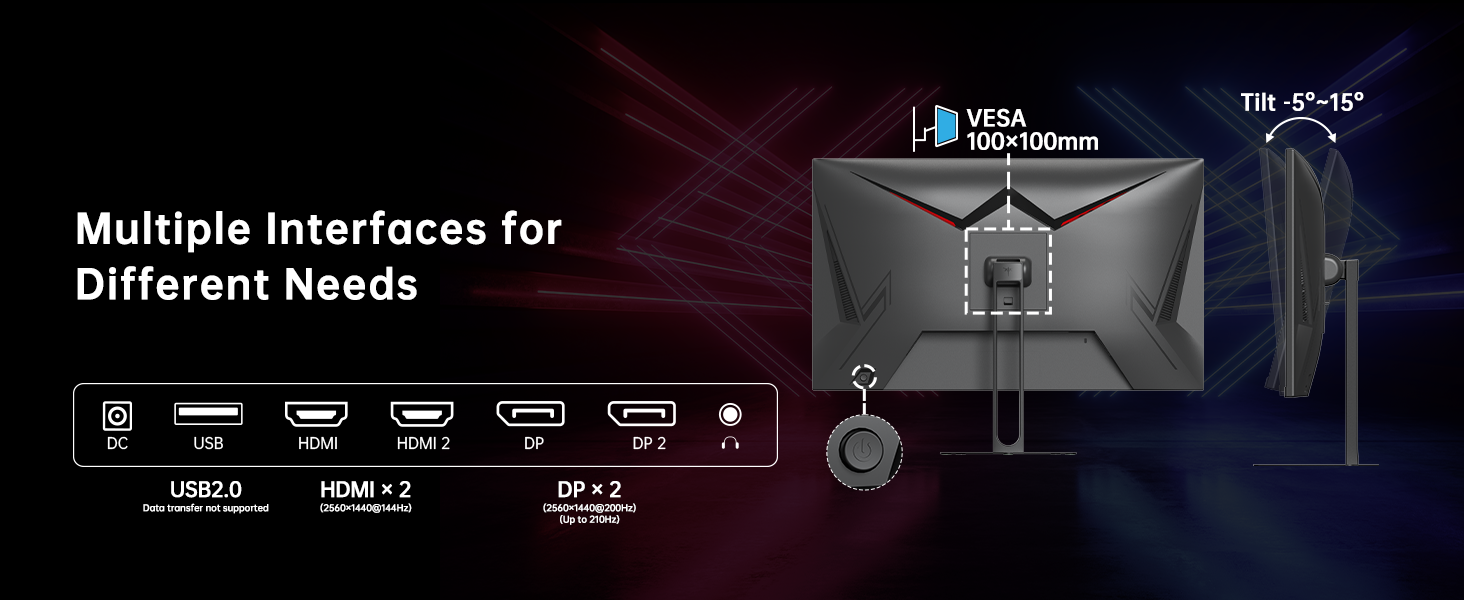monitor with displayport and hdmi
