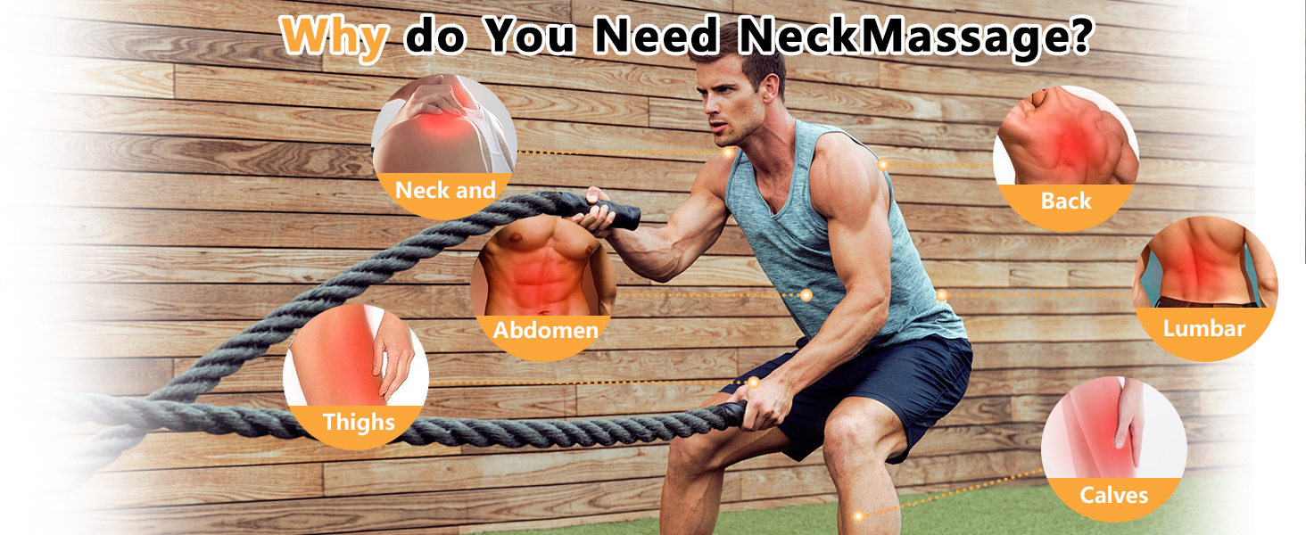 neck massager back and neck massager with heat neck massager with heat