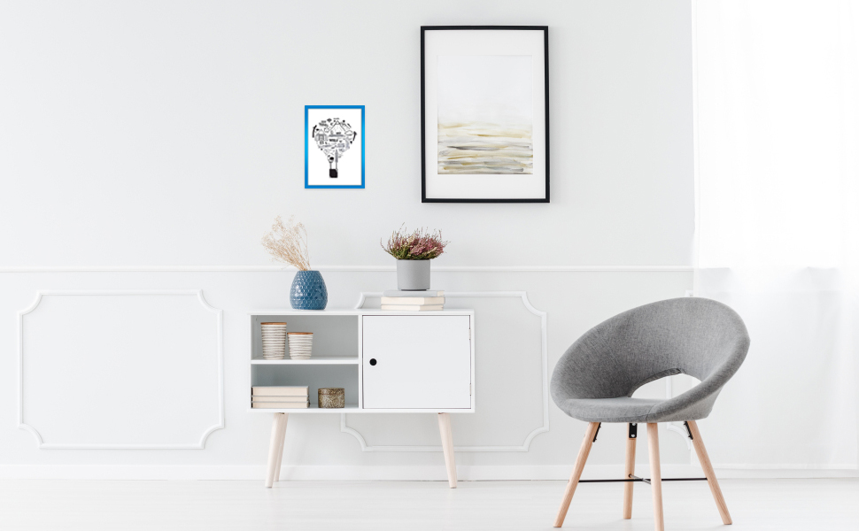 Kytpyi Display Frame, 5 Pieces 29.7 x 21 cm A4 Photo