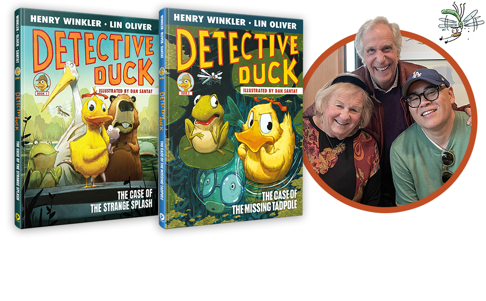 Award-winning and bestselling creators Henry Winkler, Lin Oliver, and Dan Santat