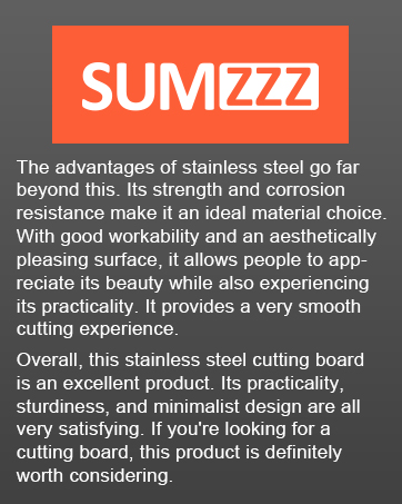 Stainless Steel Cutting Board