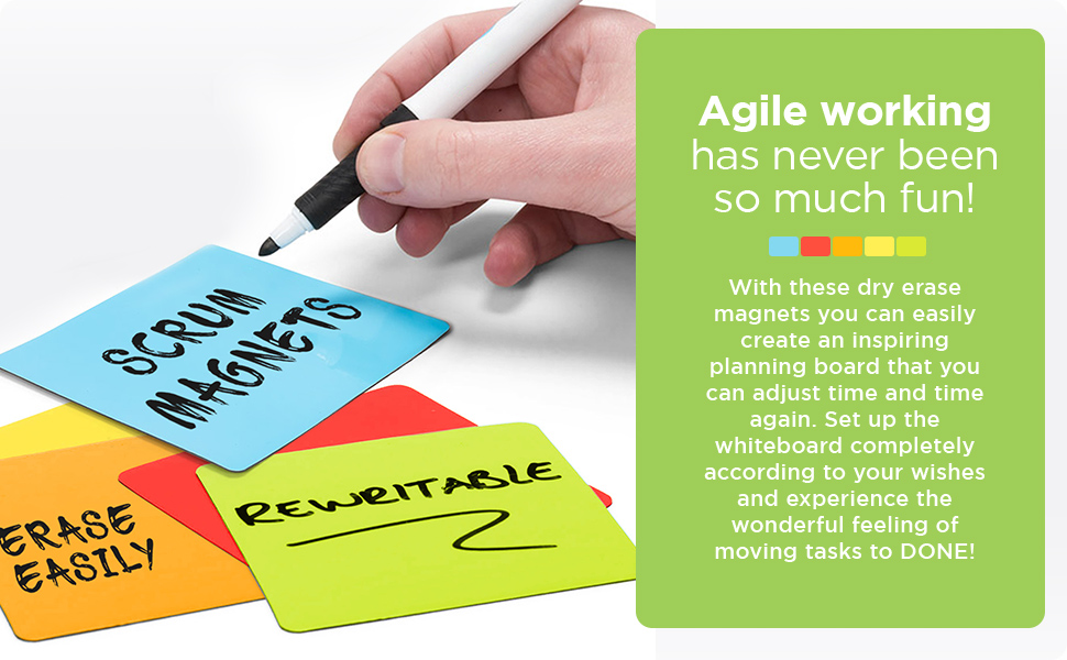 2DOBOARD 25 Notes Sticky Notes 3 x 3 in Fun Dry