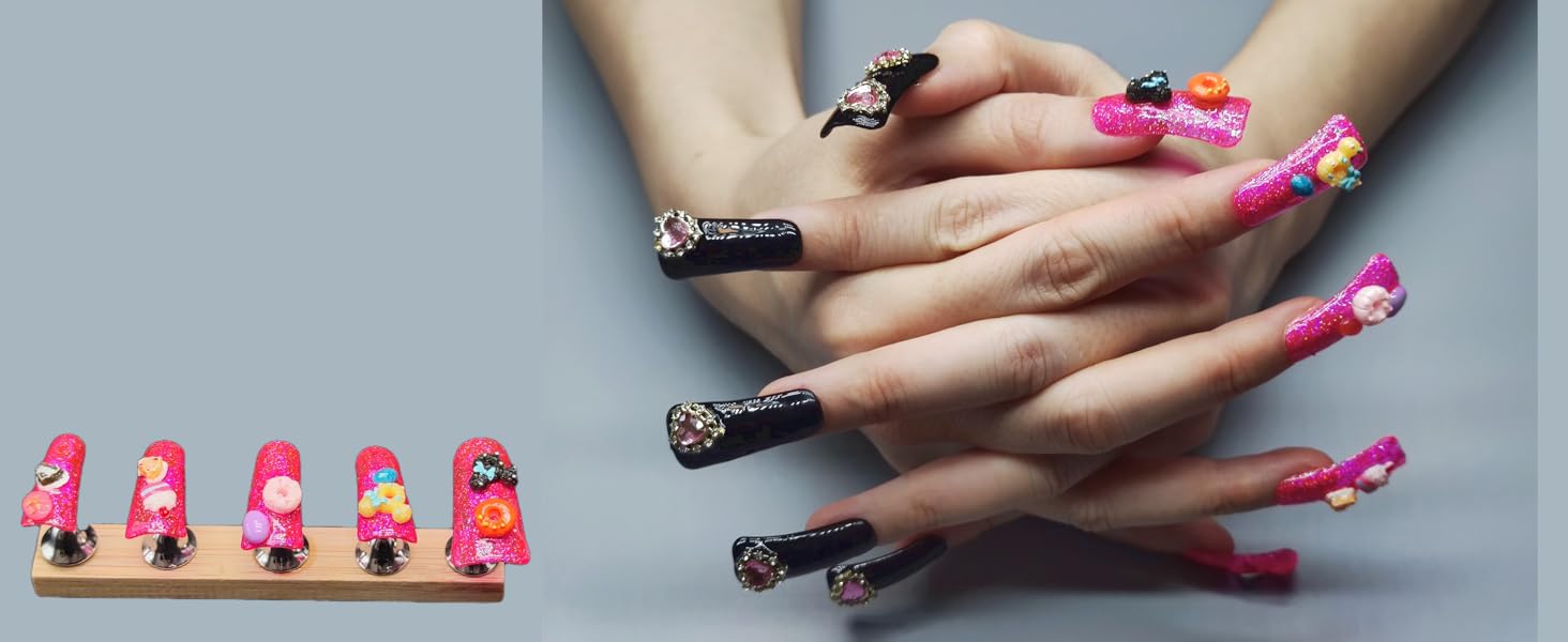 full cover duck nail tips