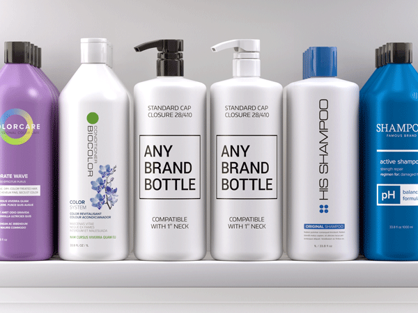 universal dispensing pump for salon liters