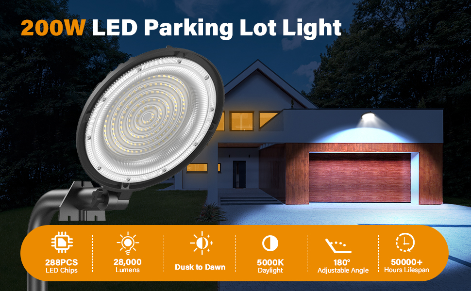 LED Parking lot light