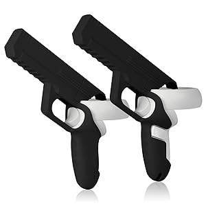  Quest 2 ガンコン付き Meta Quest 2コントローラに装着して使う銃型アタッチメントが登場