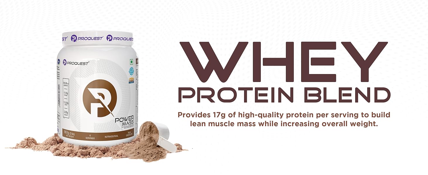 Review Proquest Nutrition Power Mass Weight Gainer Milk Chocolate 15 Whey