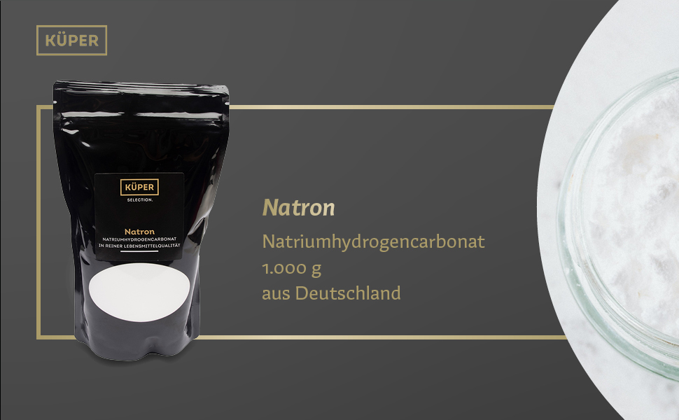 Küper Selection 1000g Natron Baking Soda in hochreiner