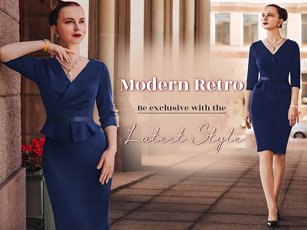 ワンピース Americansleeve Pencil Dress セール】Americansleeve Pencil Dress（ワンピース）｜TODAYFUL