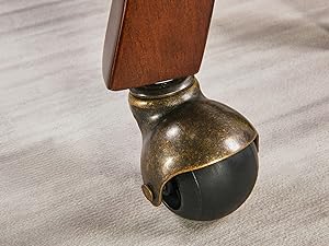 dining chairs with casters