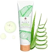 Hanalei Aloe E Face Gel Cleanser – Aloe Vera Face Wash for Sensitive, Oily & Dry Skin – Gentle, O...