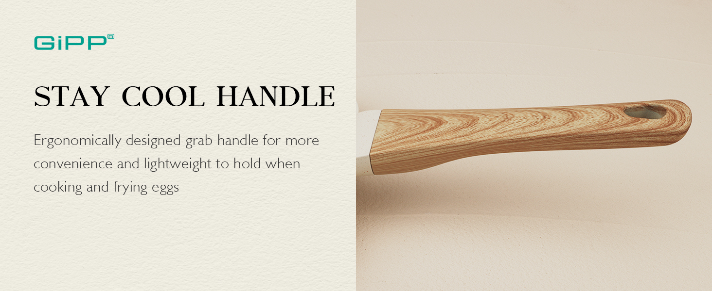 Non Stick Egg Pan, 4-Cup Granite Omelette Pan Skillet For Breakfast