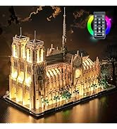 Brickshining LED Lighting Compatible with Lego Notre-Dame de Paris 21061, Light Kit Compatible wi...