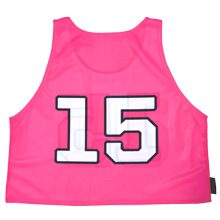 ピンク メッシュ ビブス 番号付き 15枚セット Amazon | ATHLETIC MART ジュニア(子ども)用ビブス(リバーシブル