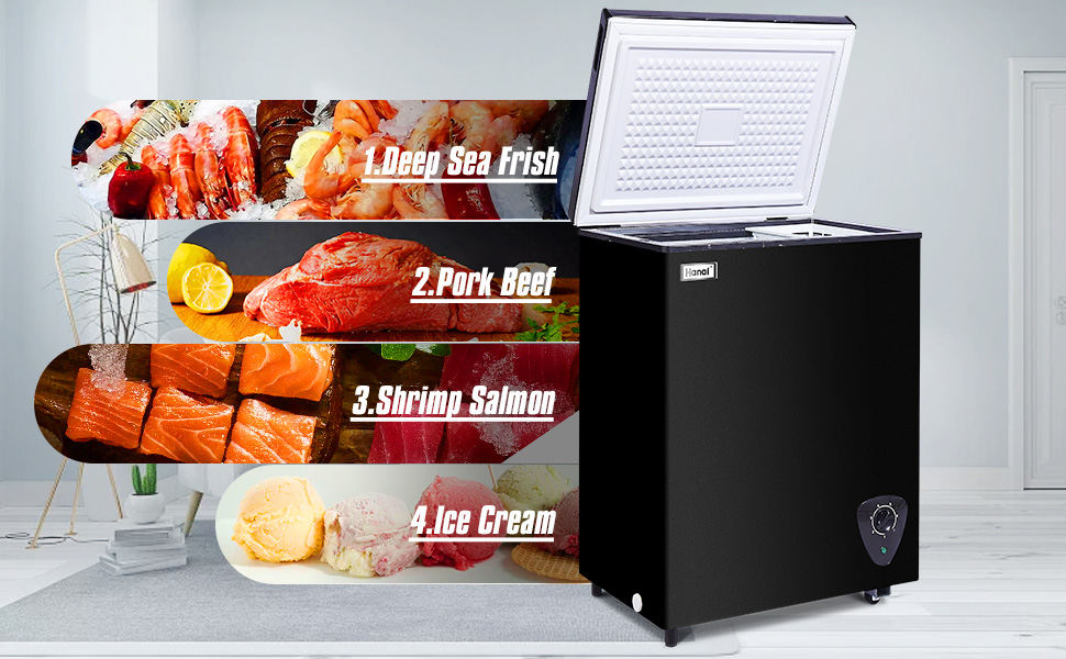 Mua Chest Freezer 3.5 cu ft Small Deep Freezer Mini Freezers Free