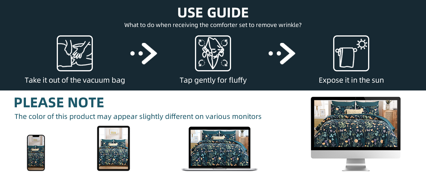 7 Pieces Comforter Set