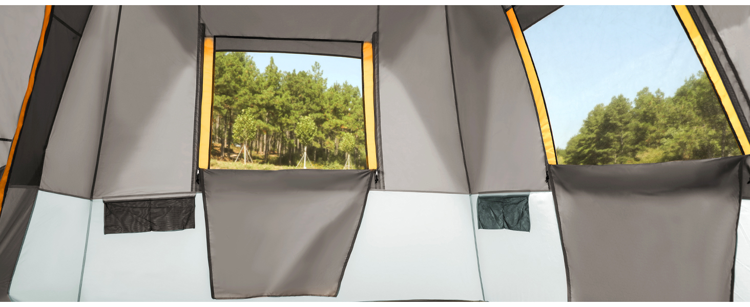 TIMBER RIDGE 5 Person SUV Tent with Movie Screen Weather