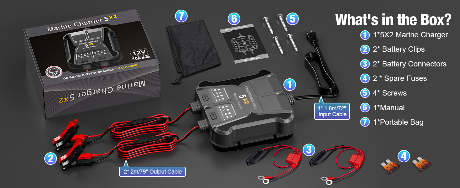 2 battery charger