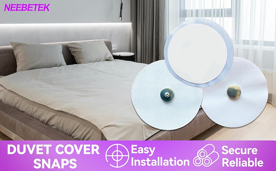 36 Pcs Duvet Clips,Prevents Comforter from Shifting Inside