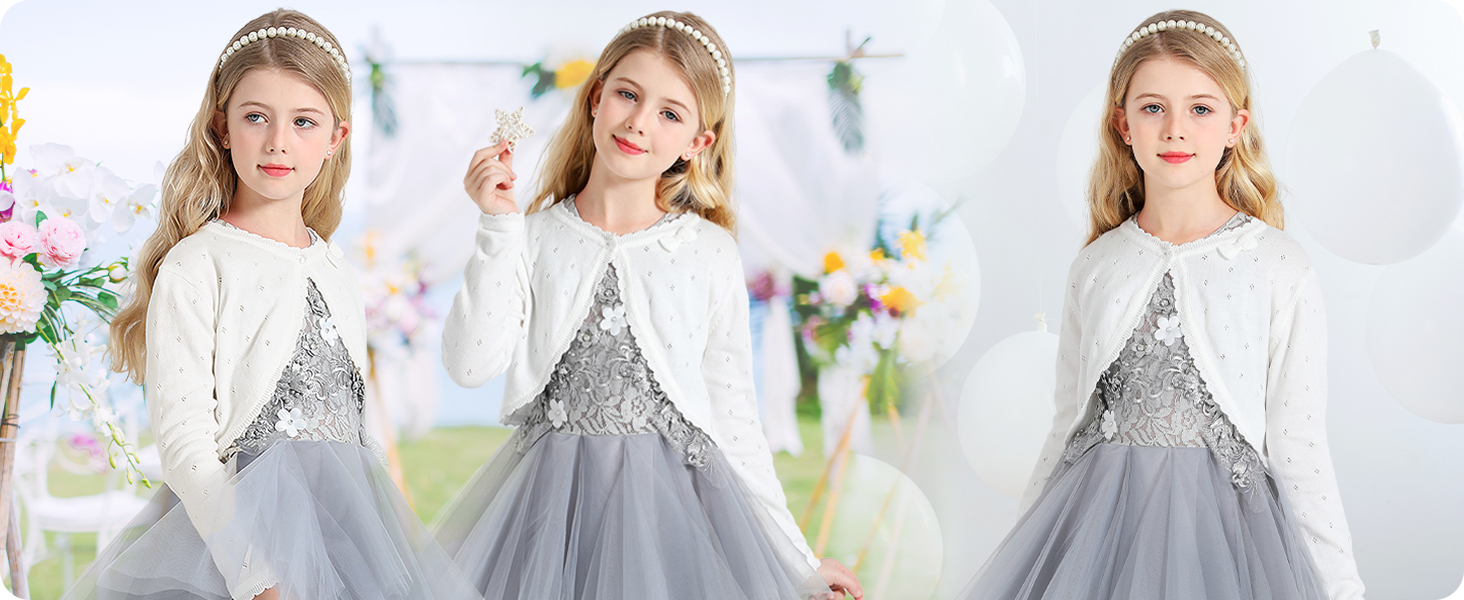 girls knitted cardigan