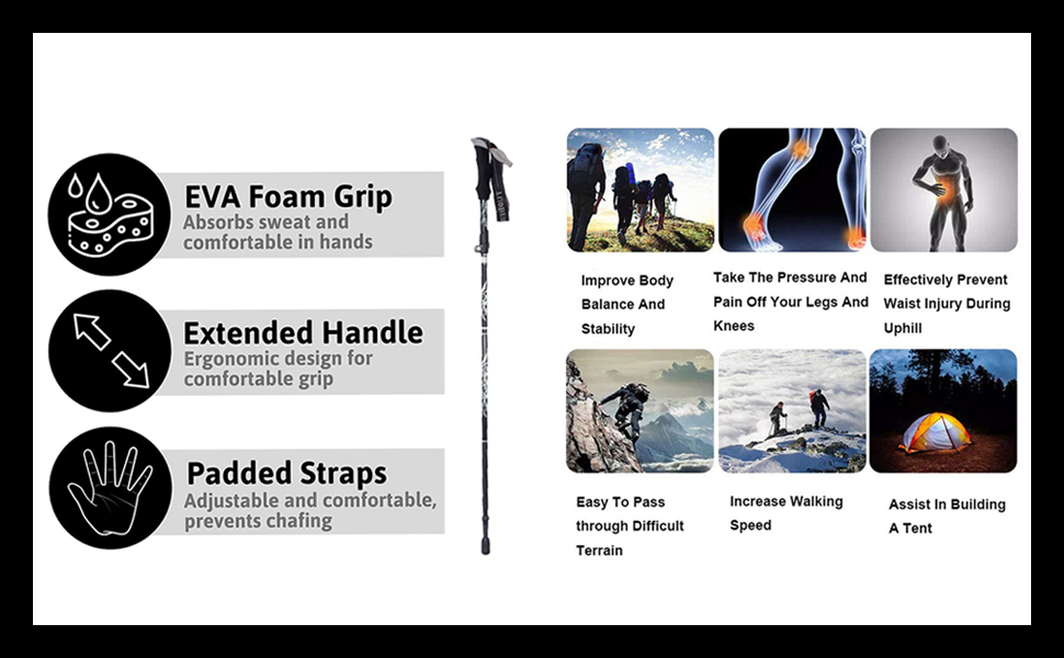 Trekking Poles,trekking poles for hiking,trekking poles for hiking collapsible