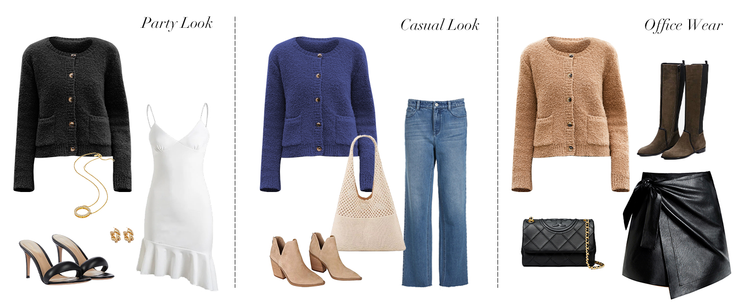 cropped cardigan