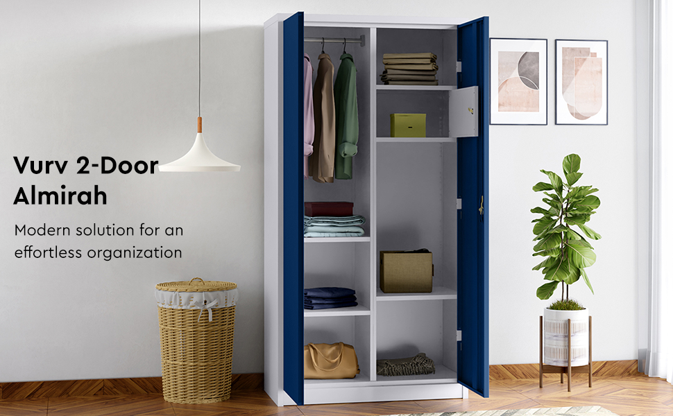 Vurv 2-Door Locker Almirah