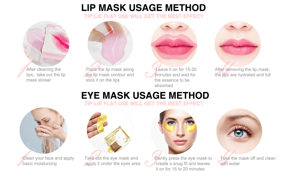 Lip and Eye Mask