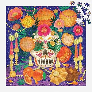 Amazon.com: Galison Ofrenda Día de Muertos – 500 Piece Foil