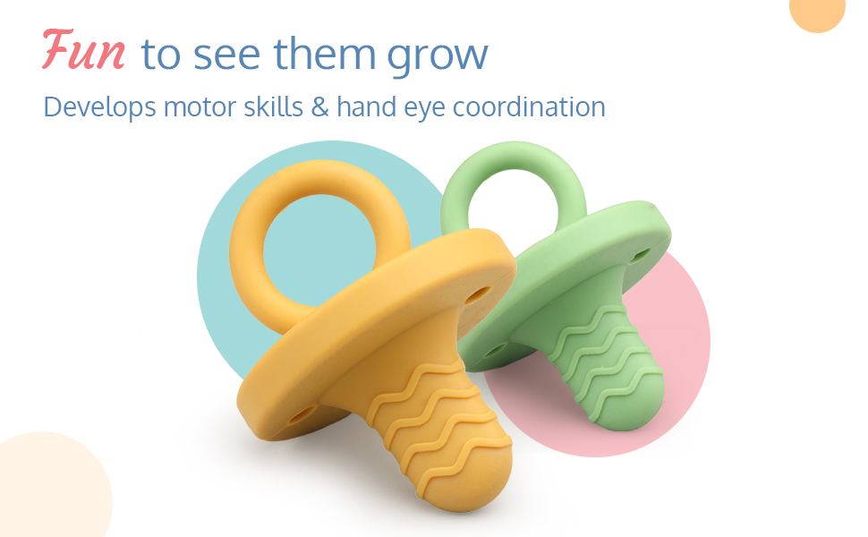 Buy Luv Lap Silicone 2 in 1 Baby Soother, Pacifier & Teether with