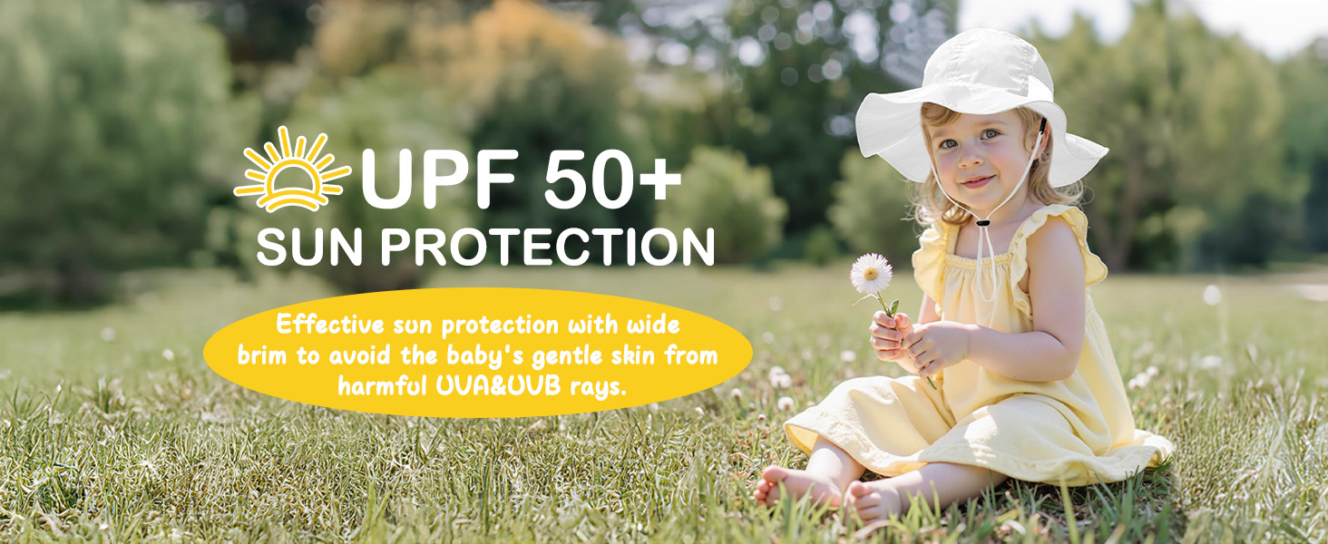 baby sun hat upf 50+ sun protection
