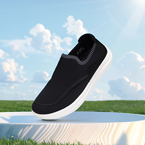 black walking shoes for womens