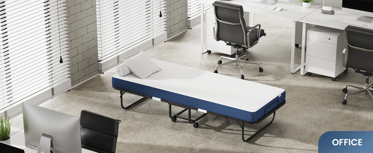 foldable bed and mattress