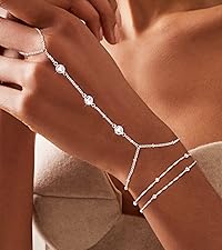 zilveren handketting voor vrouwen