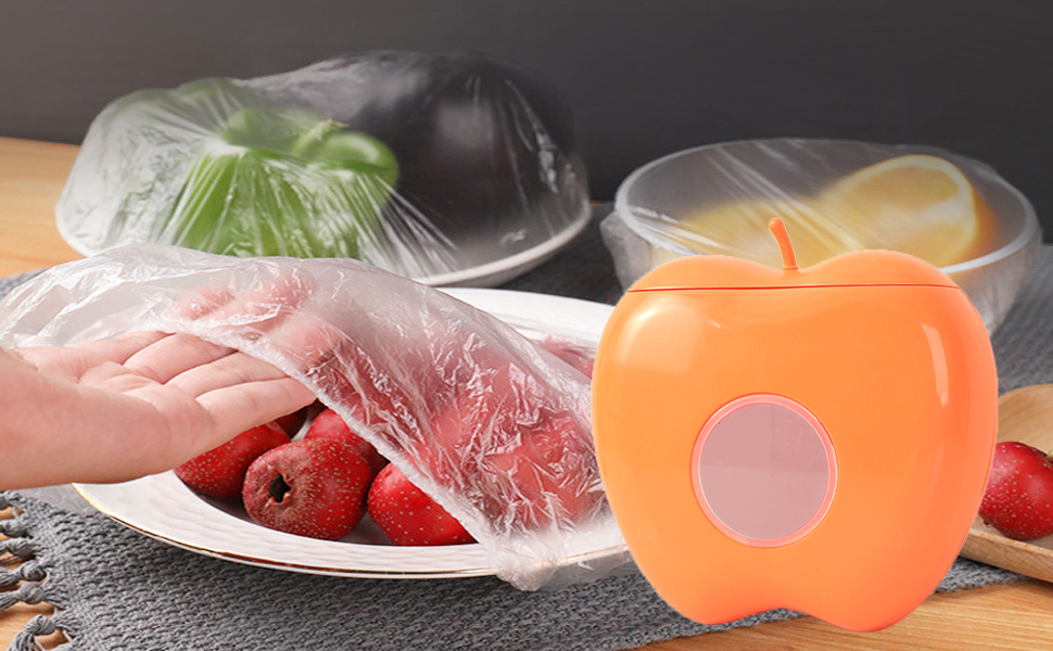 Cling Film Sleeve Storage Box,Kitchen Wall Mounted Wrap Bag Organizers and Storage