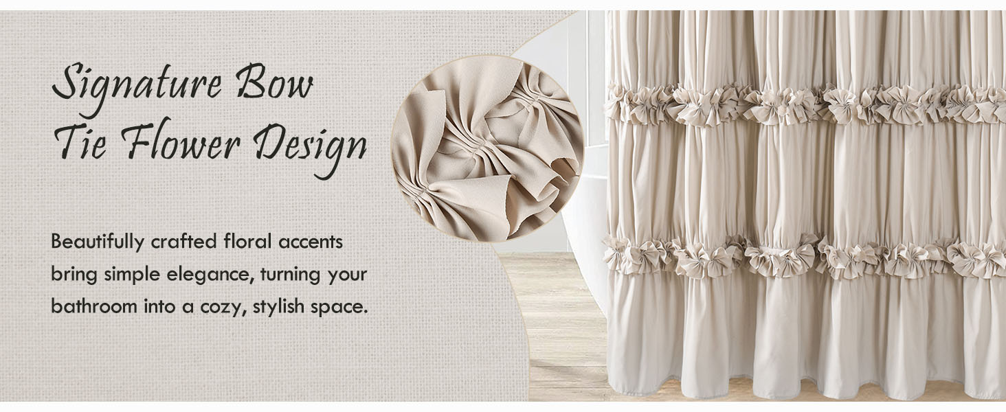 Signature Bow Tie Flower Design