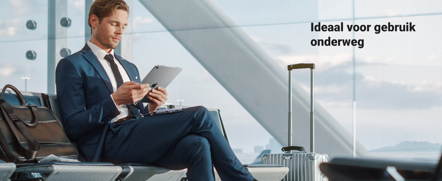 UGREEN USB C Hub 4K 60Hz met Power Delivery USB C Adapter Compatibel met MacBook, iPad Pro