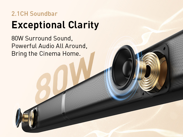 wireless karaoke soundbar MB796 スピーカー BESTISAN Bluetooth 5.0 Karaoke Soundbar, 2 Wireless