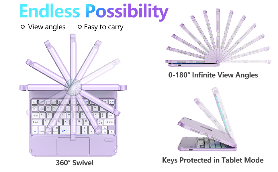 iPad Mini 6 Case with Keyboard, Keyboard iPad Mini 6th