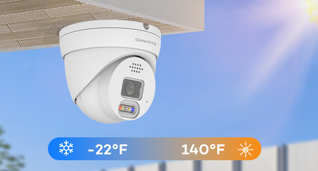 onwote camera security outdoor poe ip face recognition cameras business commercial indoor