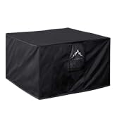Himal Outdoors Fire Pit Cover Square - Heavy Duty Waterproof 600D Polyster with PVC Coating, Squa...