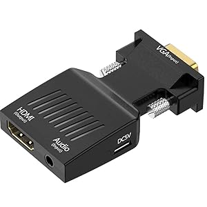 vga to hdmi converter adapter, hd video converter