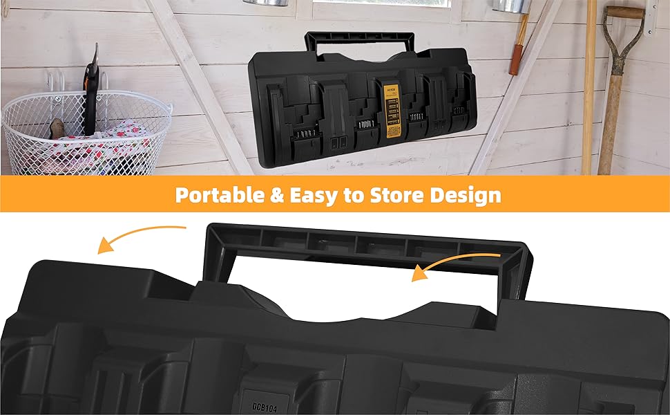 Portable & Easy to Store Design