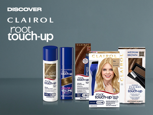 Root Touch-Up Color + Volume 2-in-1 Temporary Spray for instant color refresh and volume