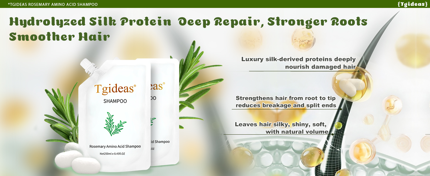 Hydrolyzed Silk Protein Deep Repair, Stronger Rotts Smoother Hair