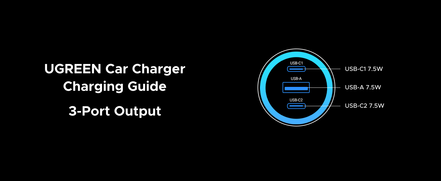 3 port output