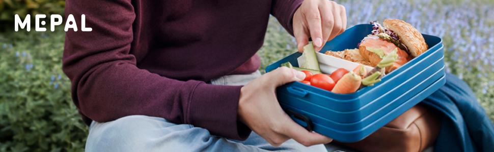 Lunchbox for varied lunch